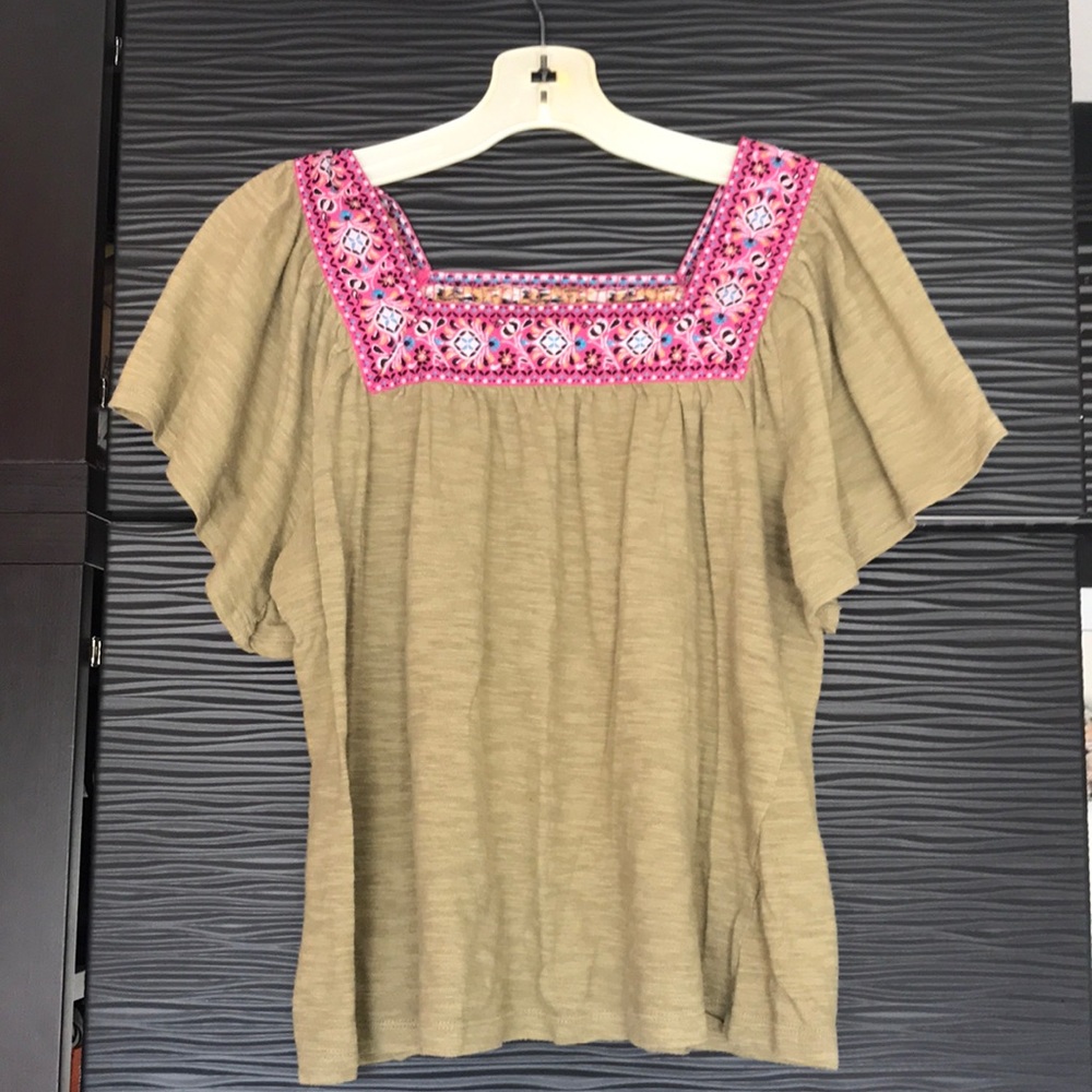 Forever 21 Olive Green Top